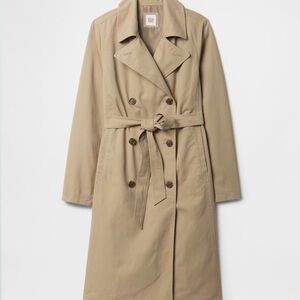 GAP Women's Classic Beige Trench Coat